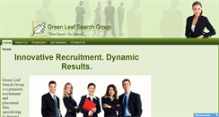 Desktop Screenshot of greenleafsearchgroup.com